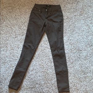 olive green skinny jeans